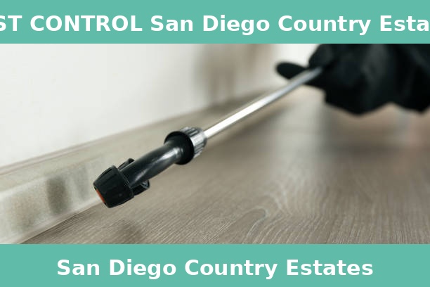 PEST CONTROL San Diego Country Estates